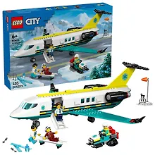 Купить 60465 Конструктор детский LEGO City Самолет скорой помощи, 403 деталей, возраст 6+ — Фото №1