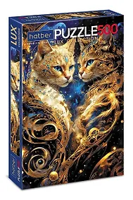 Купить Пазл "Магические коты", LUX "Premium", 500 элементов — Фото №1