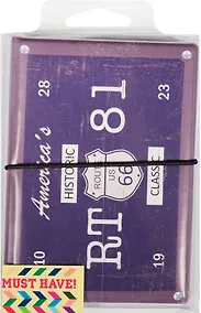 Купить Автодокументы Номерной знак RT-81 (черный) — Фото №1