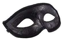 Купить Маска с узором Черная (17х8) (пластик) (12-BaoZun-M15) — Фото №1