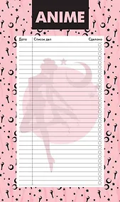 Купить Планер недат. А6 64л "Аниме. Красавица-воин" скоба, вертик. — Фото №1