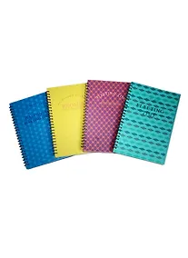 Купить Тетрадь 90л кл. "Fleeting time" пласт.обл., спираль, инд.уп., ассорти, AnAn — Фото №1