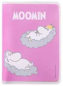 Купить Записная книжка А7 80л кл. MOOMIN "Муми-тролли на облаках" в ПВХ-обложке, тонир.внутр.блок — Фото №1