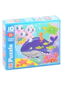 Купить IQ Пазл МАКСИ 25 эл. Синий кит — Фото №1