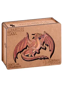 Купить Пазл фигурный "Дракон", 104 детали — Фото №1