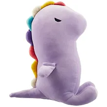 Купить Мягкая игрушка Динозавр, радужный гребень 3 цвета микс,35 см ( текстиль) — Фото №1