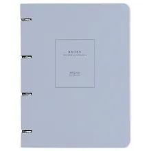 Купить Тетрадь на кольцах в клетку Be Smart, Notes, А4, 120 листов, голуая — Фото №1