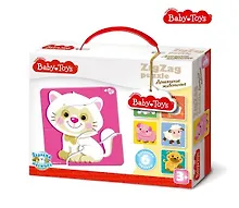 Купить Пазл MAXI BABY TOYS ЗИГЗАГ Домашние животные 18эл. — Фото №1