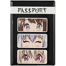 Купить Обложка для паспорта Аниме Сёдзё (ПВХ бокс) — Фото №1