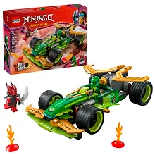 Купить 71828 Конструктор детский LEGO Ninjago Гоночный автомобиль Ллойда (с откатным механизмом), 181 деталей, возраст 7+ — Фото №1