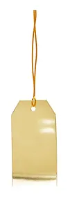 Купить Бирки для украшения подарков "Gold",  4шт — Фото №1