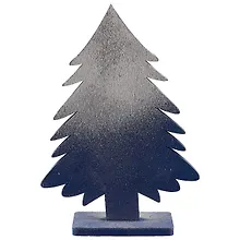 Купить Ёлочка синяя с напылением, 18 см — Фото №1