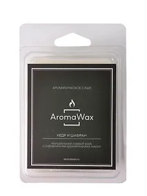 Купить Ароматическое саше (кубики) Кедр и Шафран (90г) (11х7) (150597441) (AromaWax) — Фото №1