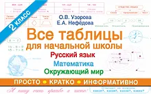 Купить Все таблицы для 2 класса. Русский язык. Математика. Окружающий мир — Фото №1