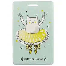 Купить Чехол для карточек Kitty ballerina мятный (ДК2017-129) — Фото №1