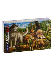 Купить Пазл HATBER Premium 1000 эл. 680х450мм.Семья волков — Фото №1