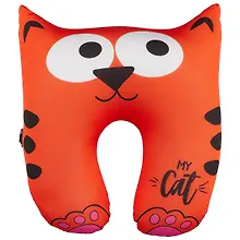 Купить Подголовник-антистресс Котик рыжий (35х30) (ПА2017-2) — Фото №1