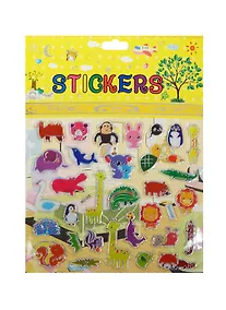 Купить Наклейки Звери c метал. обводкой (11-02002-wu055)/11-01488-wu055 — Фото №1