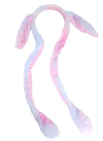 Купить Ободок с двигающимися ушками (градиент) (иск.мех) (50 см) — Фото №1