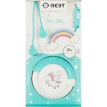 Купить Наушники с гарнитурой и боксом Единорог с радугой (бокс) (12-17905-MC-130) — Фото №1