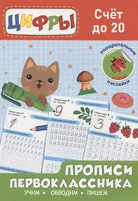 Купить Прописи первоклассника. Счёт до 20 — Фото №1