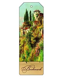 Купить Закладка металл Итальянский городок — Фото №1