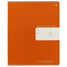 Купить Тетрадь в клетку Альт, "Премиум металлик", 12 листов, в ассортименте — Фото №1