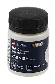 Купить Лак акриловый 50мл "Декола" сатиновый, ЗХК — Фото №1