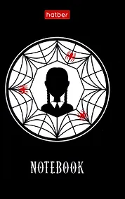 Купить Блокнот А7 48 листов, клетка, "W-wednesday" склейка — Фото №1