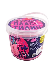 Купить Пластилин песочный LORI Розовый 500 гр., формочки — Фото №1