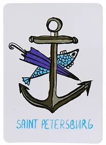 Купить Магнит Герб СПб — Фото №1