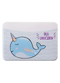 Купить Чехол для карточек горизонтальный Sea unicorn (нарвал) (ДКГ2019-30) — Фото №1