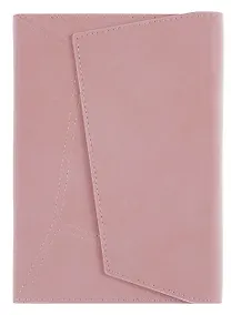 Купить Ежедневник недатированный А5 120 листов "Спилок делавэ" розовый, кожзам, твердый переплет — Фото №1