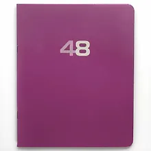 Купить Тетрадь в клетку Listoff, "Классическая серия. Розовый", 48 листов — Фото №1