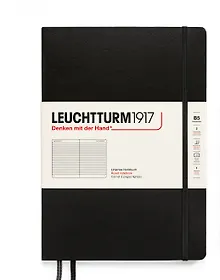 Купить Книга для записей B5 109л лин. "Composition" тв.обл., Черный, Leuchtturm1917 — Фото №1