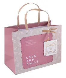 Купить Пакет А4 32*25.5*15 "Gray flouers" жен., бум.мат.ламинат — Фото №1