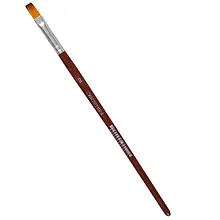 Купить Синтетическая кисть, плоская, № 2 — Фото №1