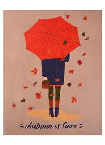 Купить Тетрадь в клетку Listoff, Autumn is coming!, 48 листов, в ассортименте — Фото №1