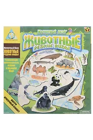 Купить Магнитный пазл (бол) 6208 Животные Редкие виды (коробка) — Фото №1