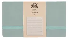 Купить Планинг недат. 64л "Joy Book" мятное мороженое, карманный, иск.кожа 7Б, скругл.углы, тонир.блок, резинка, офсет, ляссе — Фото №1