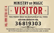 Купить Кардхолдер. Фантастические твари. Билет в министерство (в форме книжки, 215х65 мм) — Фото №1