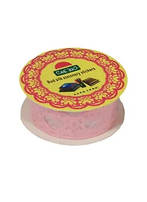 Купить Клейкая лента ажурная, 2.4 см, сердечко розоый, ЛАС-3 — Фото №1