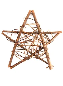 Купить Заготовка из природного материала Звезда, 20 см — Фото №1
