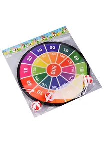 Купить Дартс на липучке, 28 см, Радужный (пакет) с подв. (11-02330-28-A/15-02330-28-A) — Фото №1