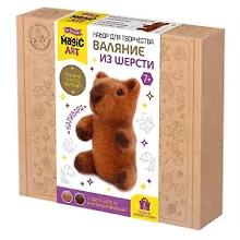 Купить Набор для творчества. Валяние из шерсти "Капибара" — Фото №1