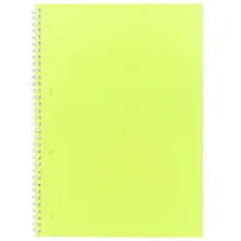 Купить Тетрадь в клетку Hatber, Diamond Neon, А4, 80 листов, желтая — Фото №1