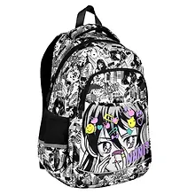 Купить Рюкзак "МАНГА" 29*43*14,5см, полиэстер, шелкография, уплотн.спинка, дно с пласт.ножками — Фото №1