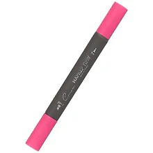 Купить Маркер художественный "Сонет" розово-красный, двухсторон., тонк. и широк.долото, Сонет — Фото №1