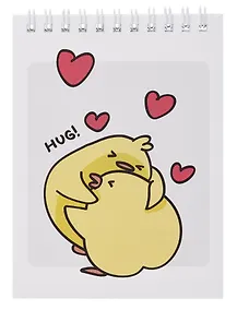 Купить Блокнот А6 60 листов "Цып Цыпыч" спираль — Фото №1