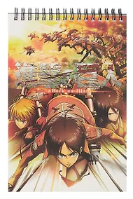 Купить Атака Титанов. Творческий блокнот cо стикерами A5. Кадетский корпус — Фото №1